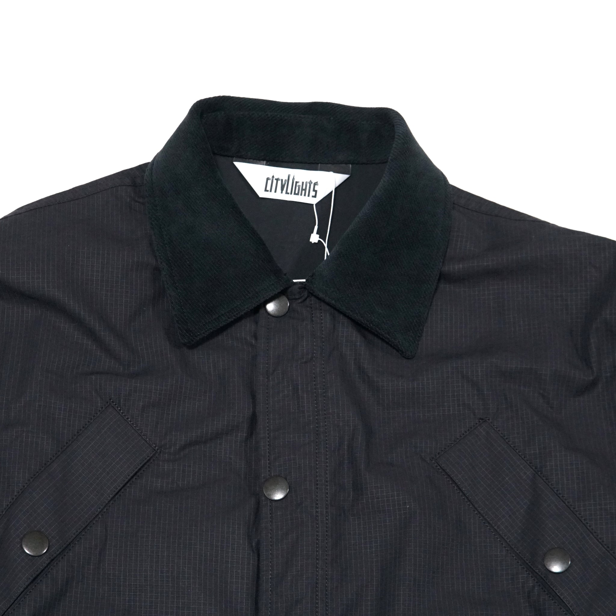 Name: JUNGLE JACKET | Color: Black Ripstop | Size: One Size 【CITYLIGHTS PRODUCTS_シティライツプロダクツ】