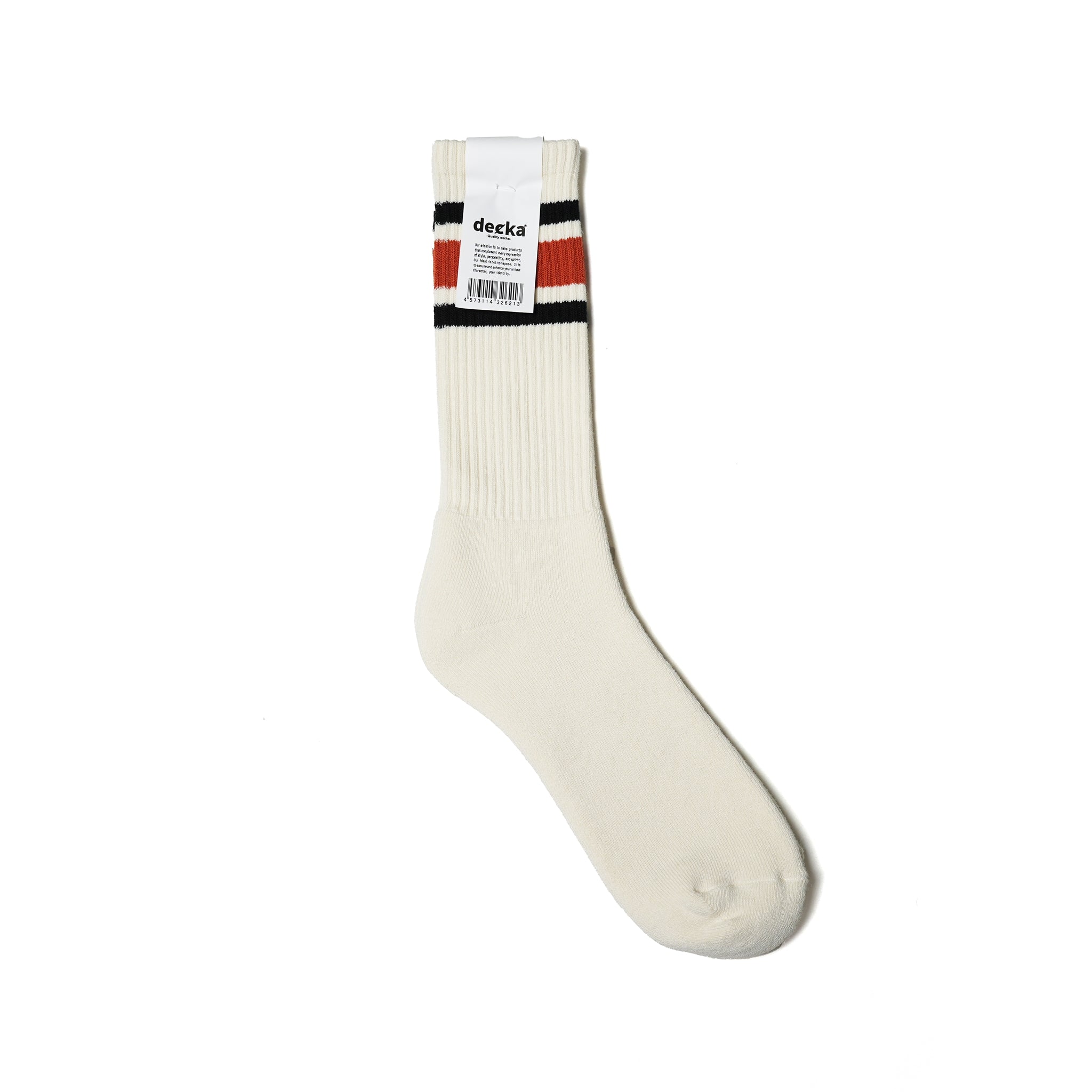 [de-11JP] 80’s Skater Socks【DECKA QUALITY SOCKS_デッカクオリティソックス】【ネコポス選択可能】