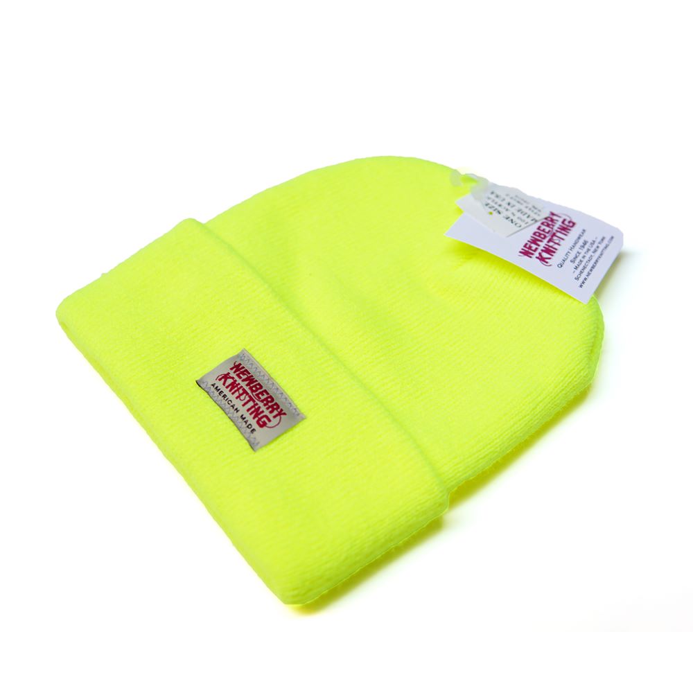 Acrylic fiber Hat beanie /WIDE Color:H.pink/Royal/S.yellow/【NEW BERRY KNITTING】【ネコポス選択可能】-NEW BERRY KNITTING-ADDICTION FUKUOKA