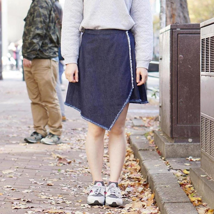 STYLE Name:FRONT ROWSKIRT Color:DEEP【THE FIFTH LABEL】-THE FIFTH LABEL-ADDICTION FUKUOKA