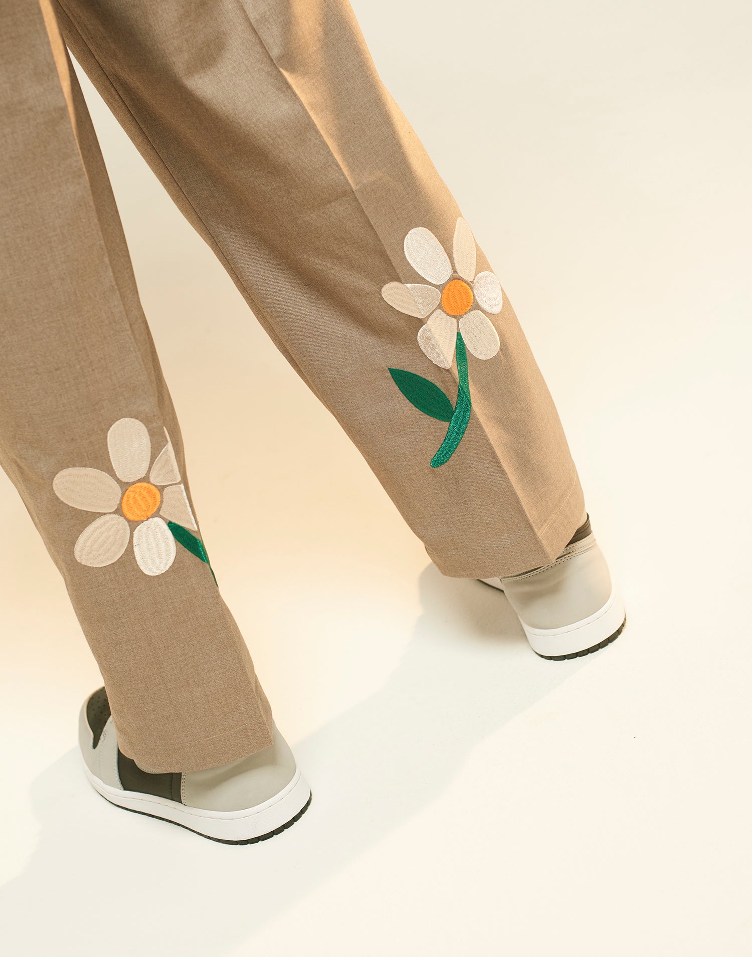 No:LL-JK01 | Name:Flower Embroidery Big Jacket | Color:Gray/Navy【EFILEVOL_エフィレボル】