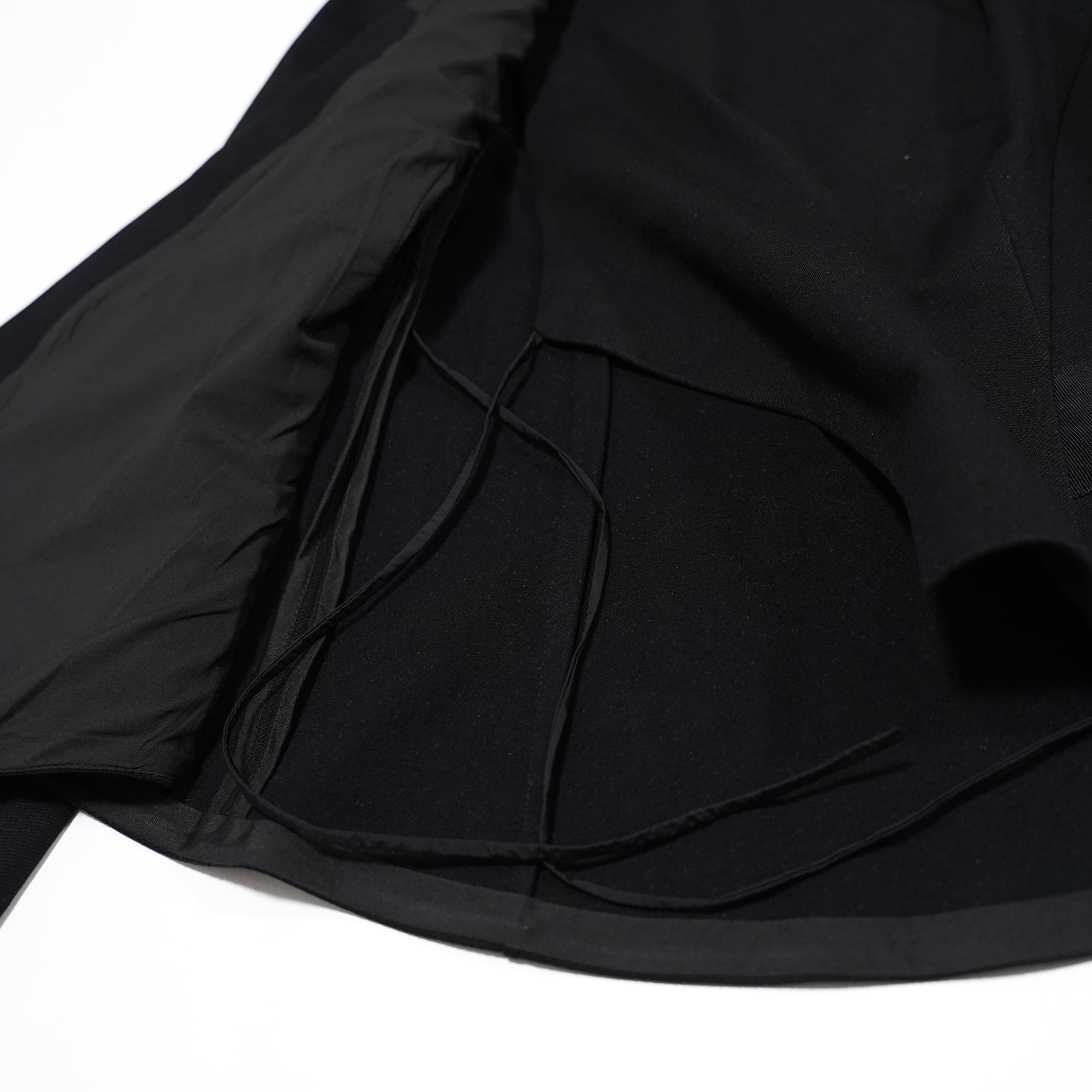 No:GA1-2821 | Name:Jacket With Open Wrap | Color:Black | Size:S【G2A】-G2A-ADDICTION FUKUOKA