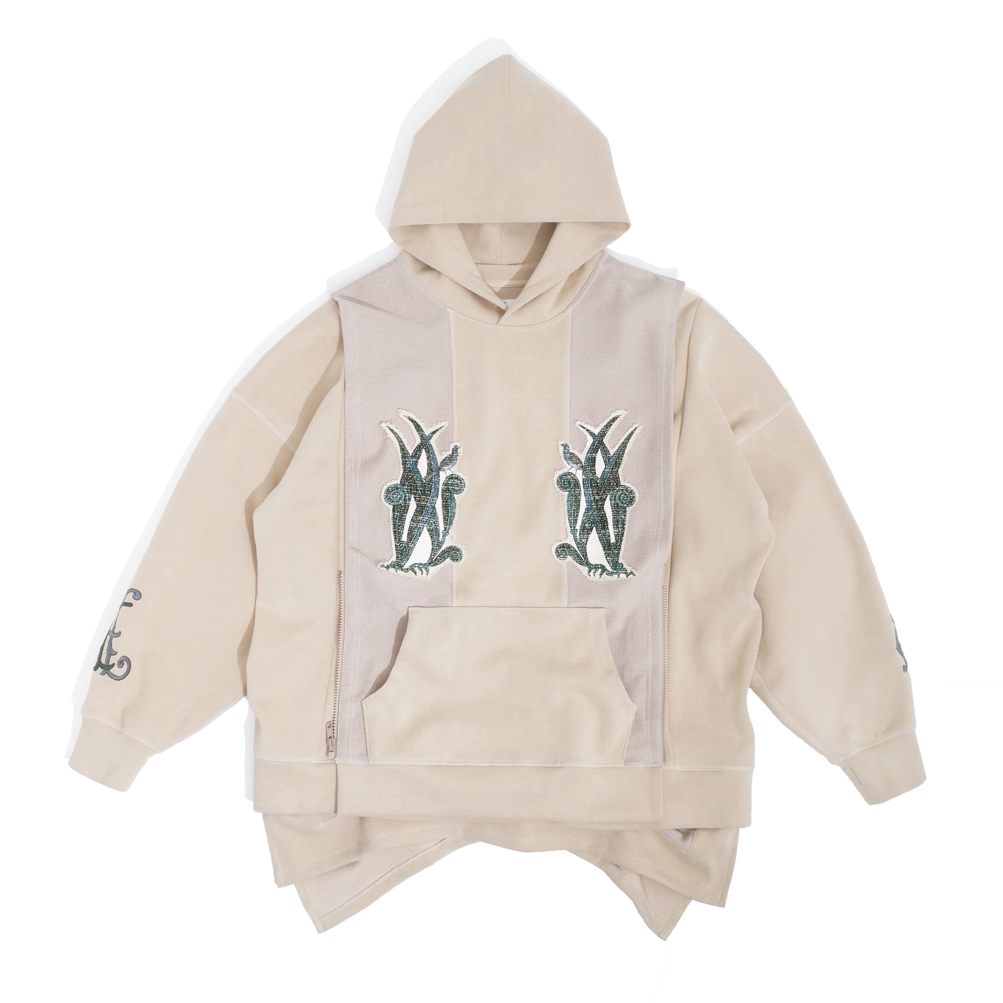 No:ACRS22-T01 | Name:MANDRAGORA HOODIE	 | Color:Khaki | Size:Free【(A)CRYPSIS®】【SEIVSON_セイヴソン】