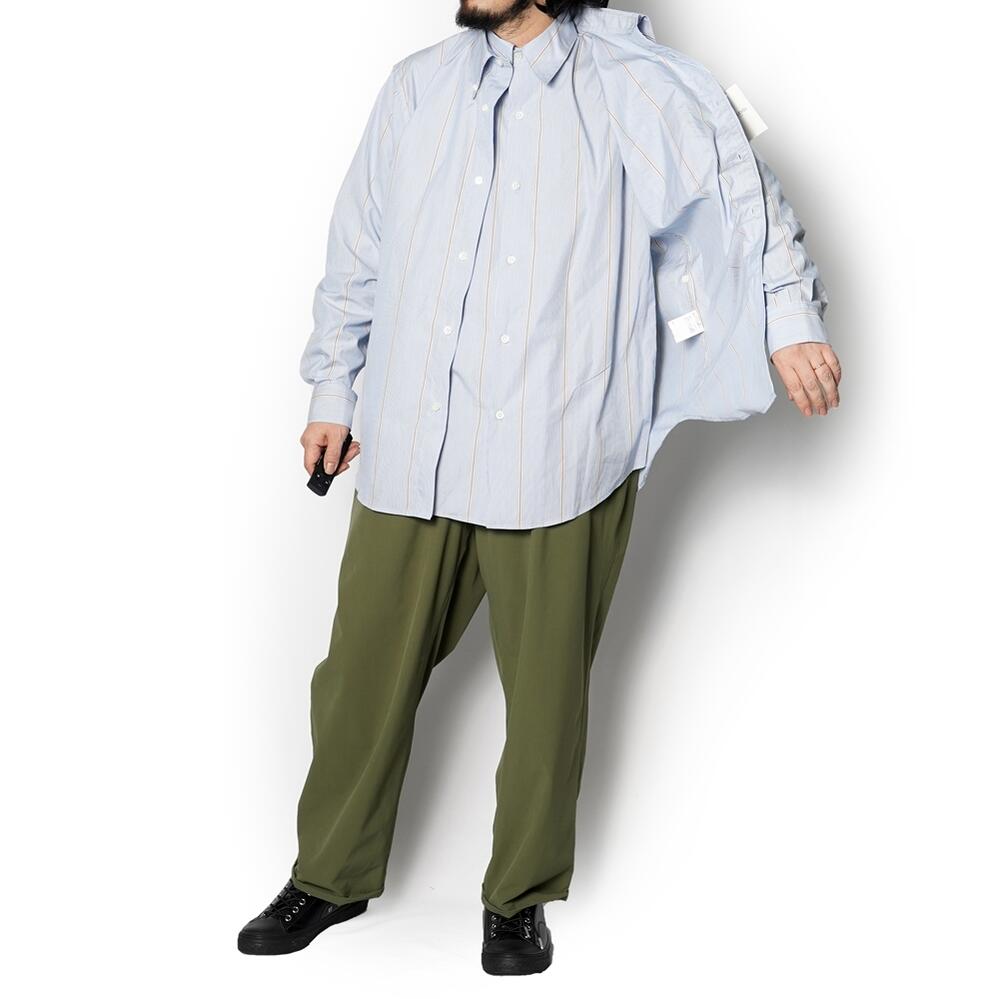 Stripe The Two Basic Shirts カラーbig stlipe 【EFILEVOL】【2020Spring】-EFILEVOL-ADDICTION FUKUOKA