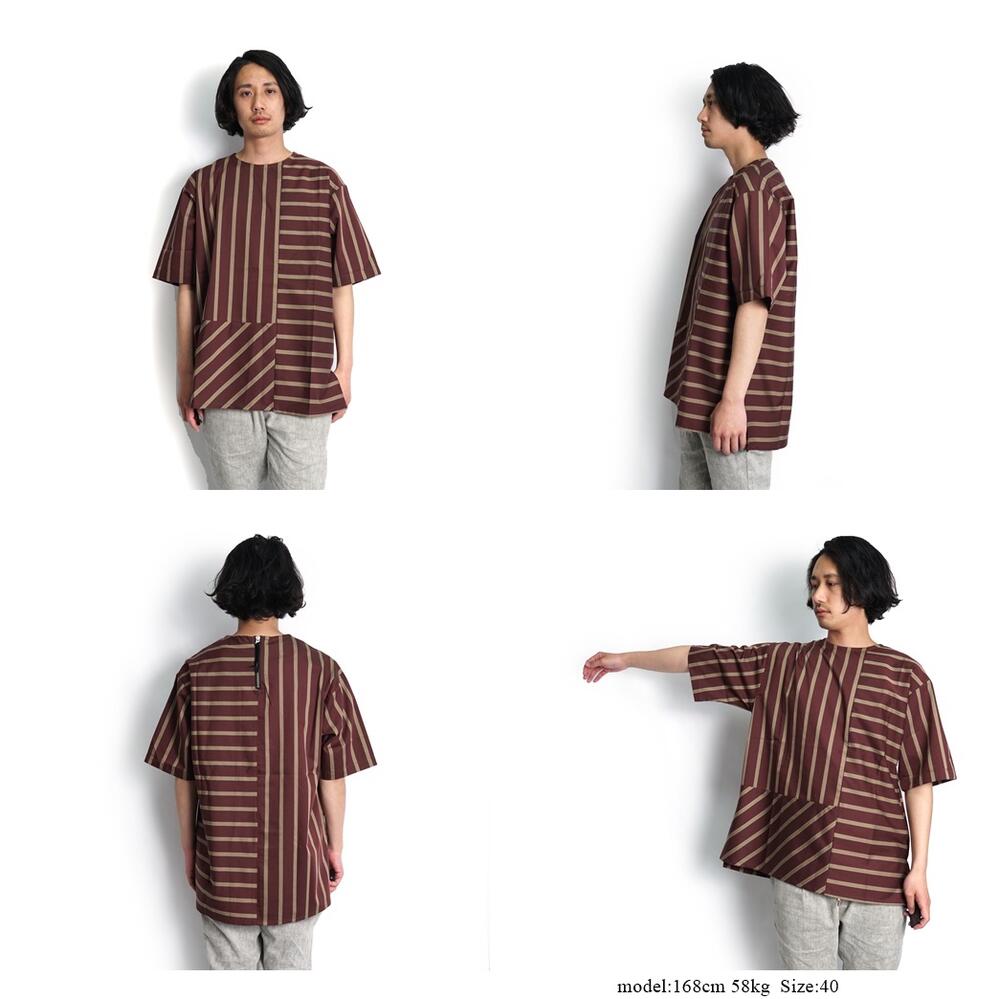 Name:Cordae| Color:BROWN /BEIGE | No: KL20SSH51【kelen ケレン】【ネコポス選択可能】-KELEN MEN-ADDICTION FUKUOKA