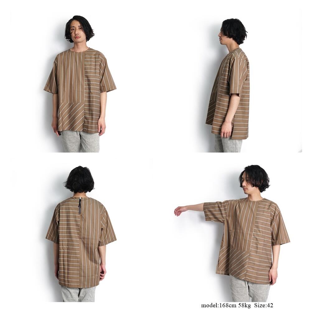 Name:Cordae| Color:BROWN /BEIGE | No: KL20SSH51【kelen ケレン】【ネコポス選択可能】-KELEN MEN-ADDICTION FUKUOKA