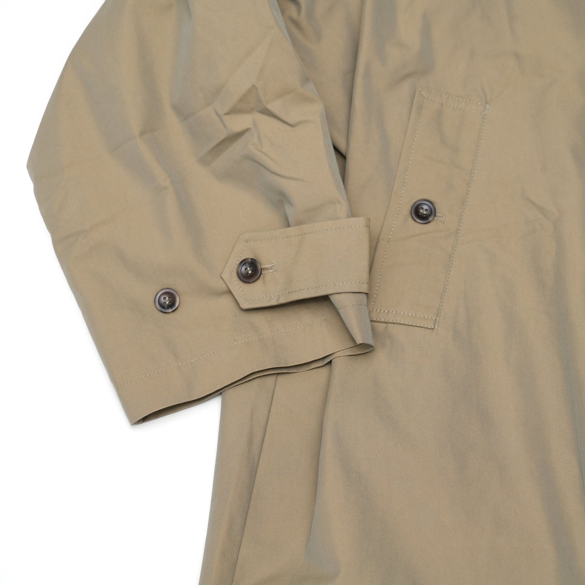 Graves_Bal Collar Coat – Offwhite / Beige / Charcoal / Black | KELEN MEN