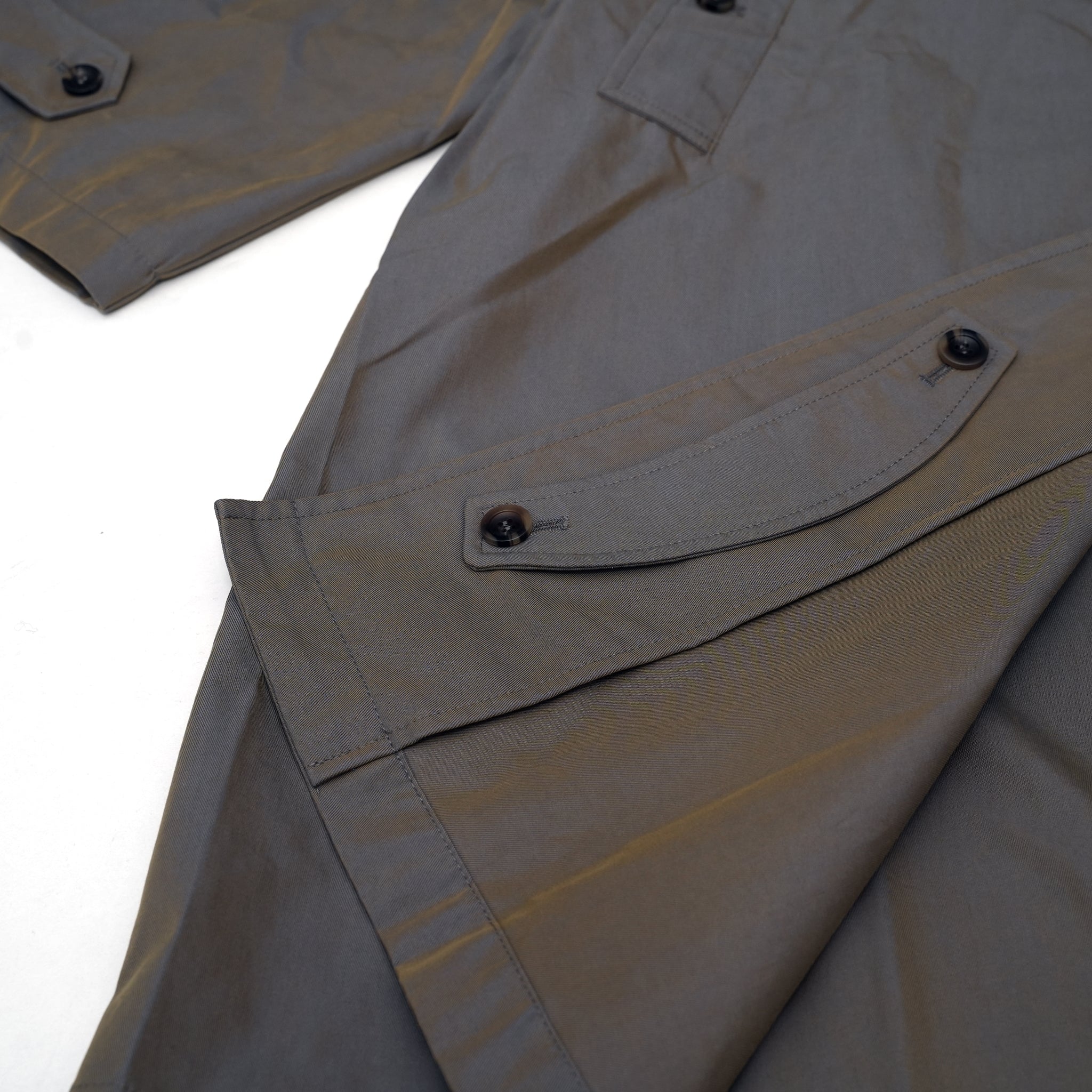 Graves_Bal Collar Coat – Offwhite / Beige / Charcoal / Black | KELEN MEN