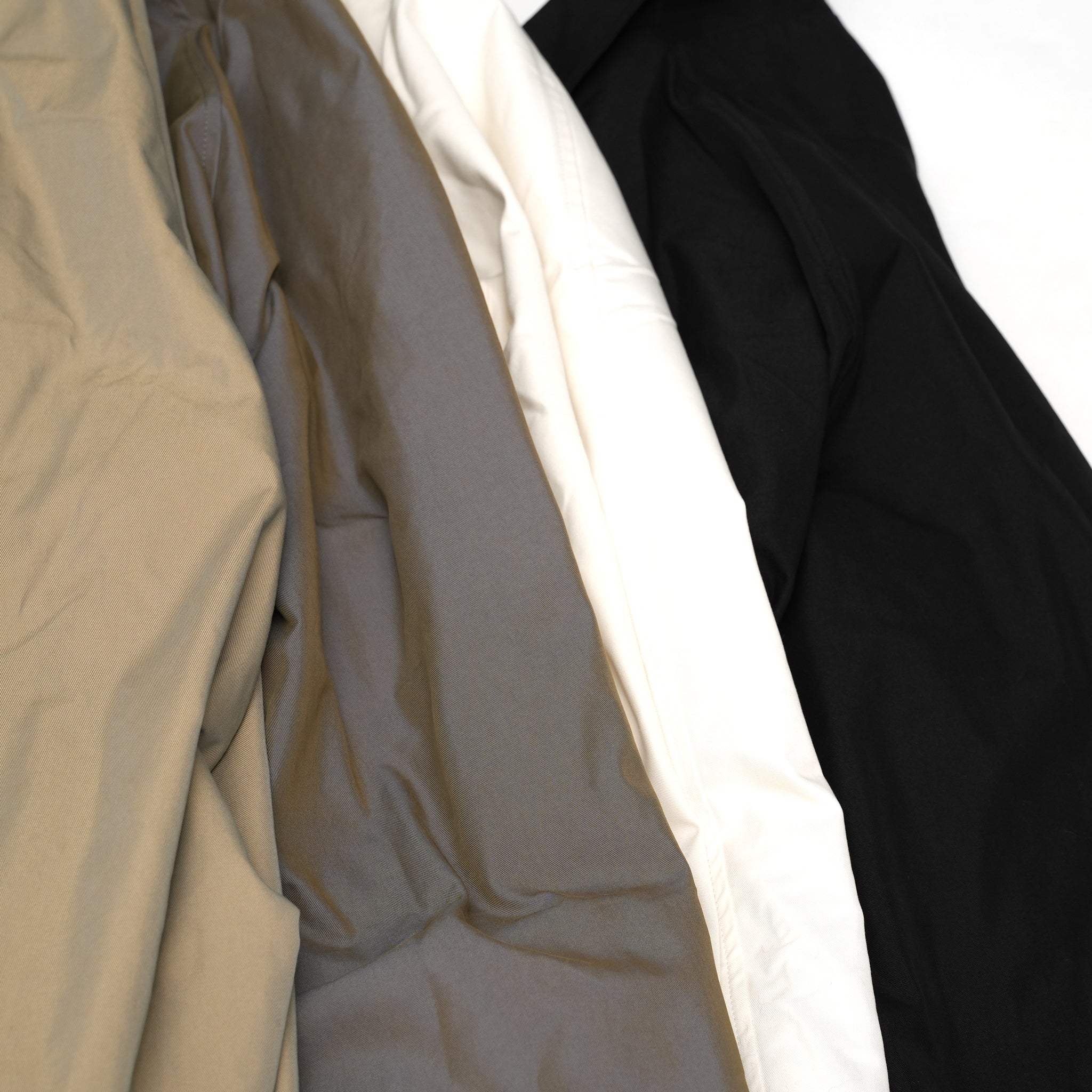 Graves_Bal Collar Coat – Offwhite / Beige / Charcoal / Black | KELEN MEN
