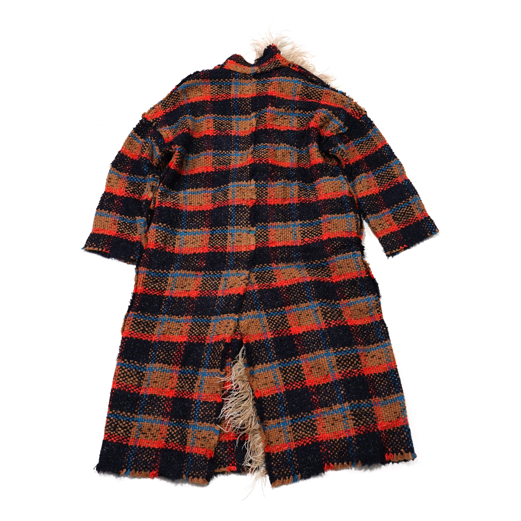 No:F12CO04 | Name:Coat | Color:Red Check | Size:S【LALO CARDIGANS_ラロカーディガンズ】