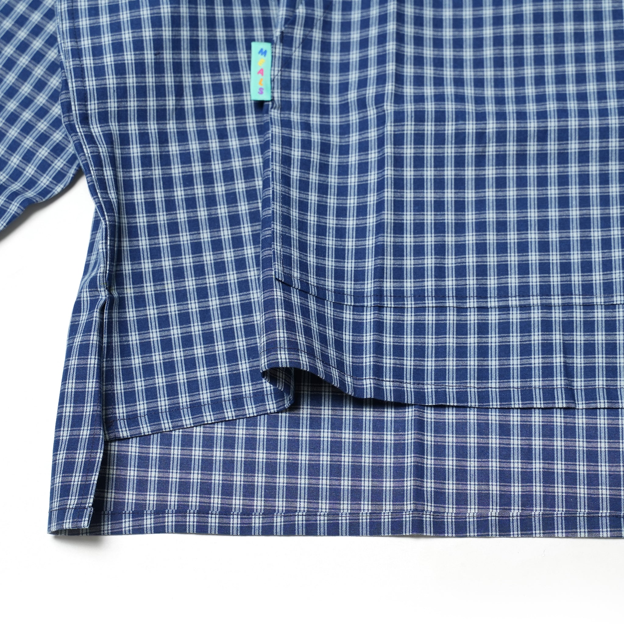 me-03 | ZIP PULLOVER – Picnic Plaid【MEALS CLOTHING_ミールクロージング】