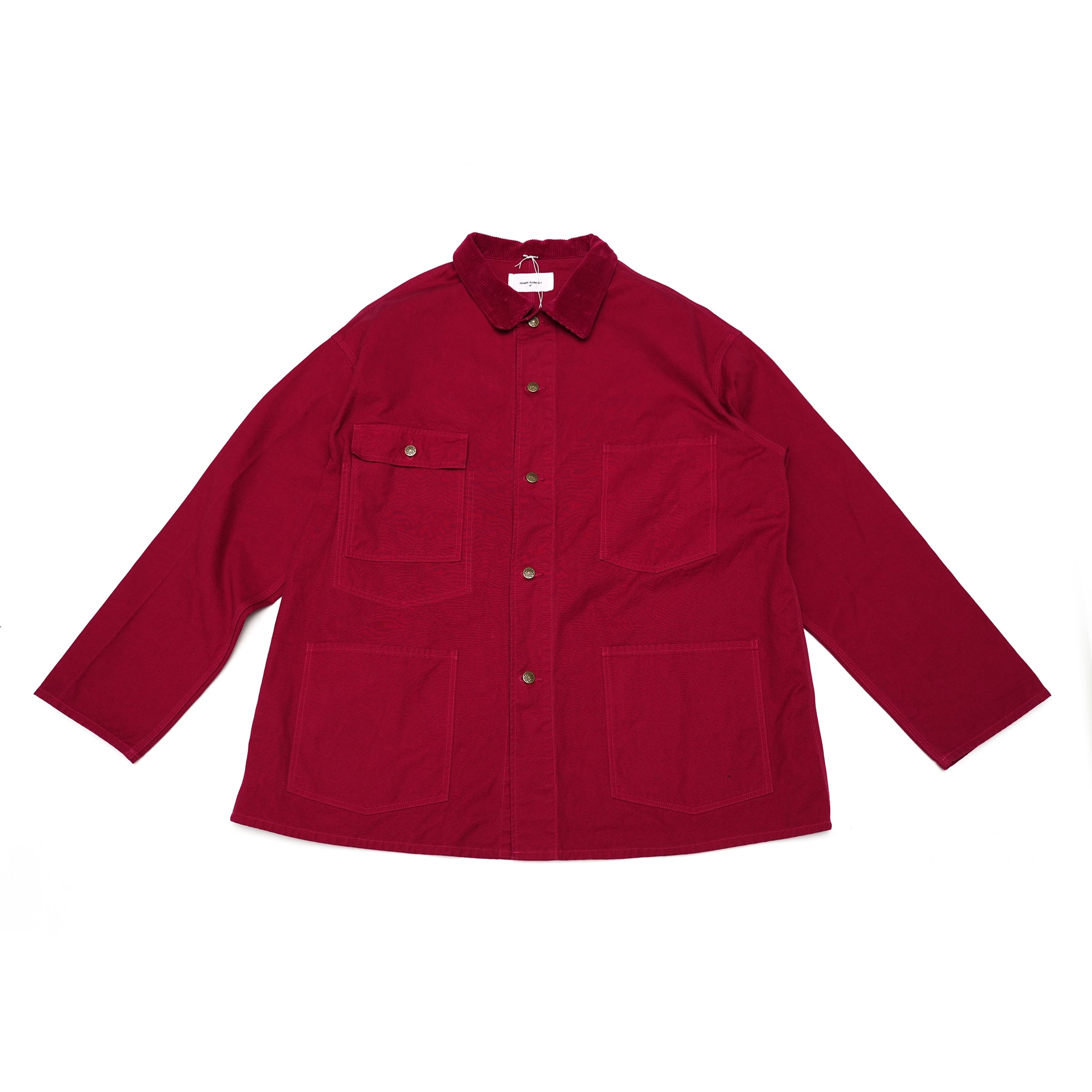 No:23＃01373-5110 | Name:CANVAS COVERALL Vintage 60’S | Color:レッド【MINAMI ANDERSON_ミナミアンダーソン】