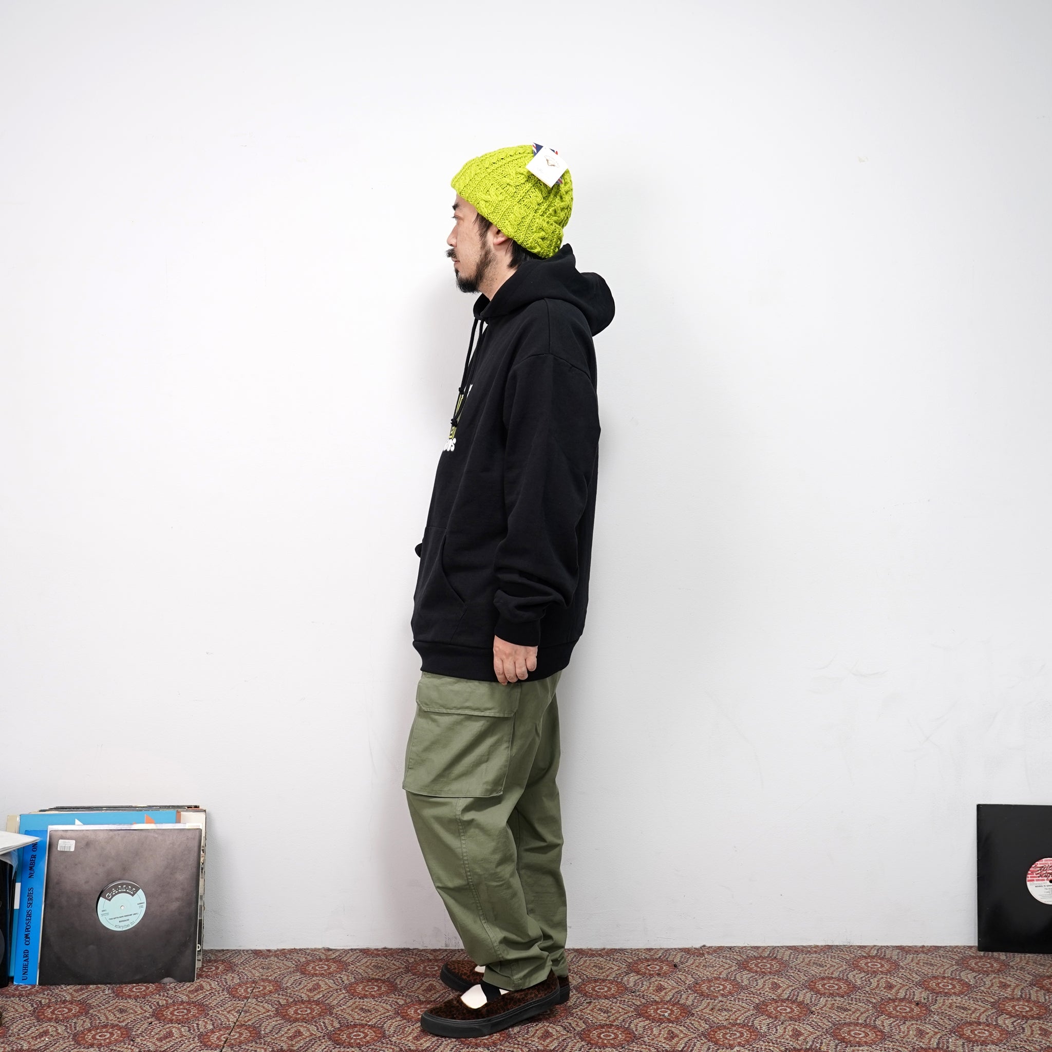 No:HL-0001 | Name:Bw 016 Cable Bobcap | Color:Flo Pink/Flo Green【HIGHLAND 2000_ハイランドトゥーサウザンド】【ネコポス選択可能】