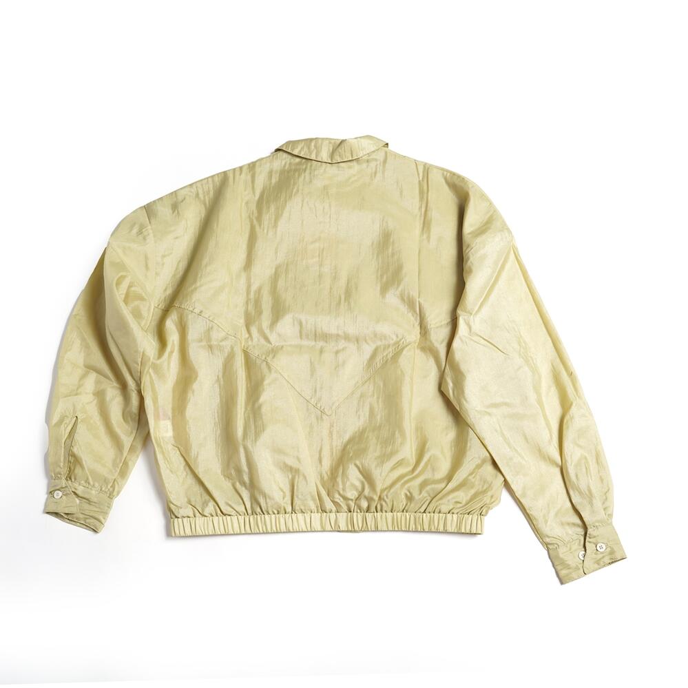 Name:Western Drizzler Jacket | Color:Taslan Nylon Gold | No:M27010【MONITALY】-MONITALY-ADDICTION FUKUOKA