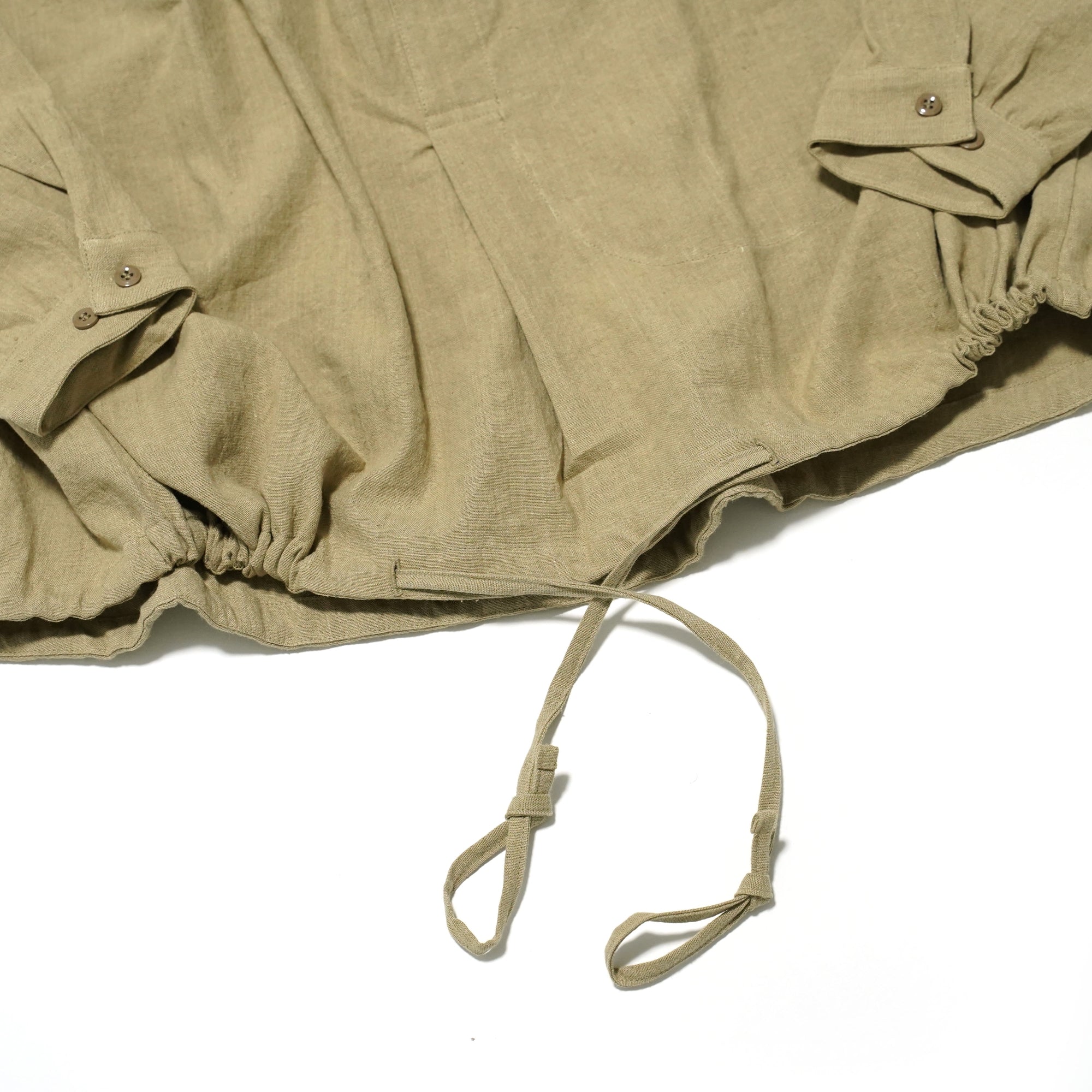 No:M29502 | Name:Military Smock Pullover | Color:230G LINEN KHAKI【MONITALY】-MONITALY-ADDICTION FUKUOKA
