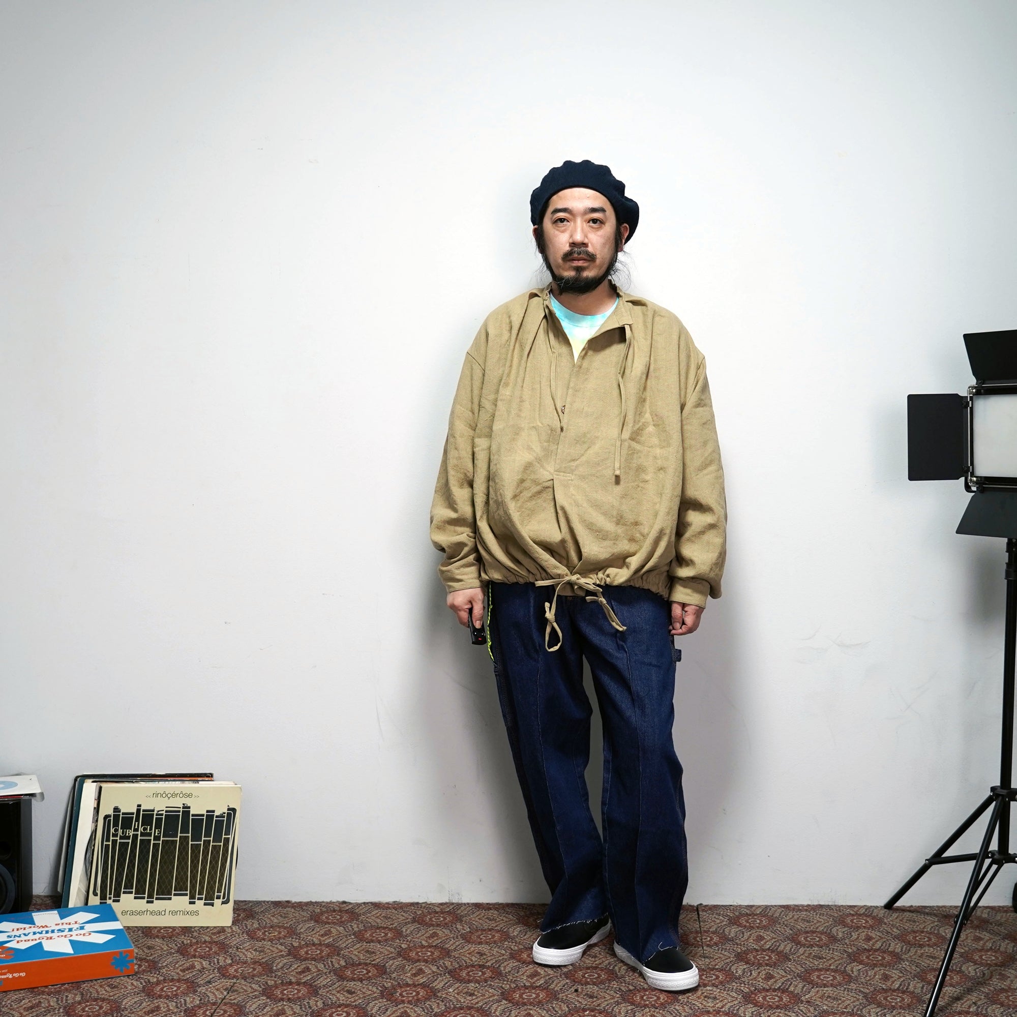 No:M29502 | Name:Military Smock Pullover | Color:230G LINEN KHAKI【MONITALY】-MONITALY-ADDICTION FUKUOKA