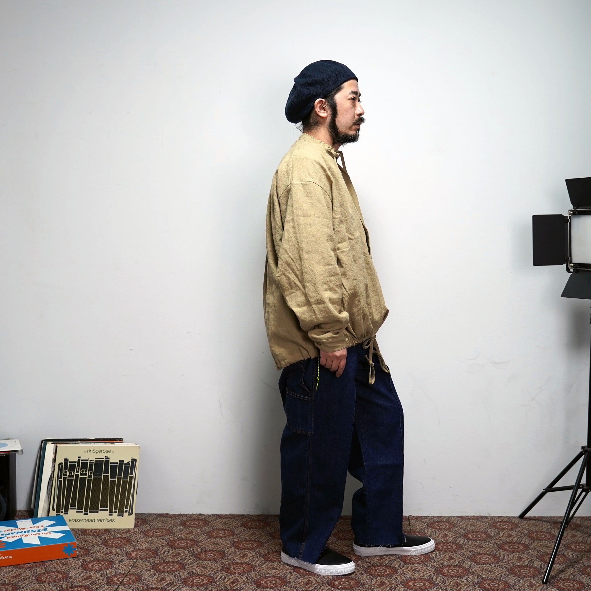 No:M29502 | Name:Military Smock Pullover | Color:230G LINEN KHAKI【MONITALY】-MONITALY-ADDICTION FUKUOKA