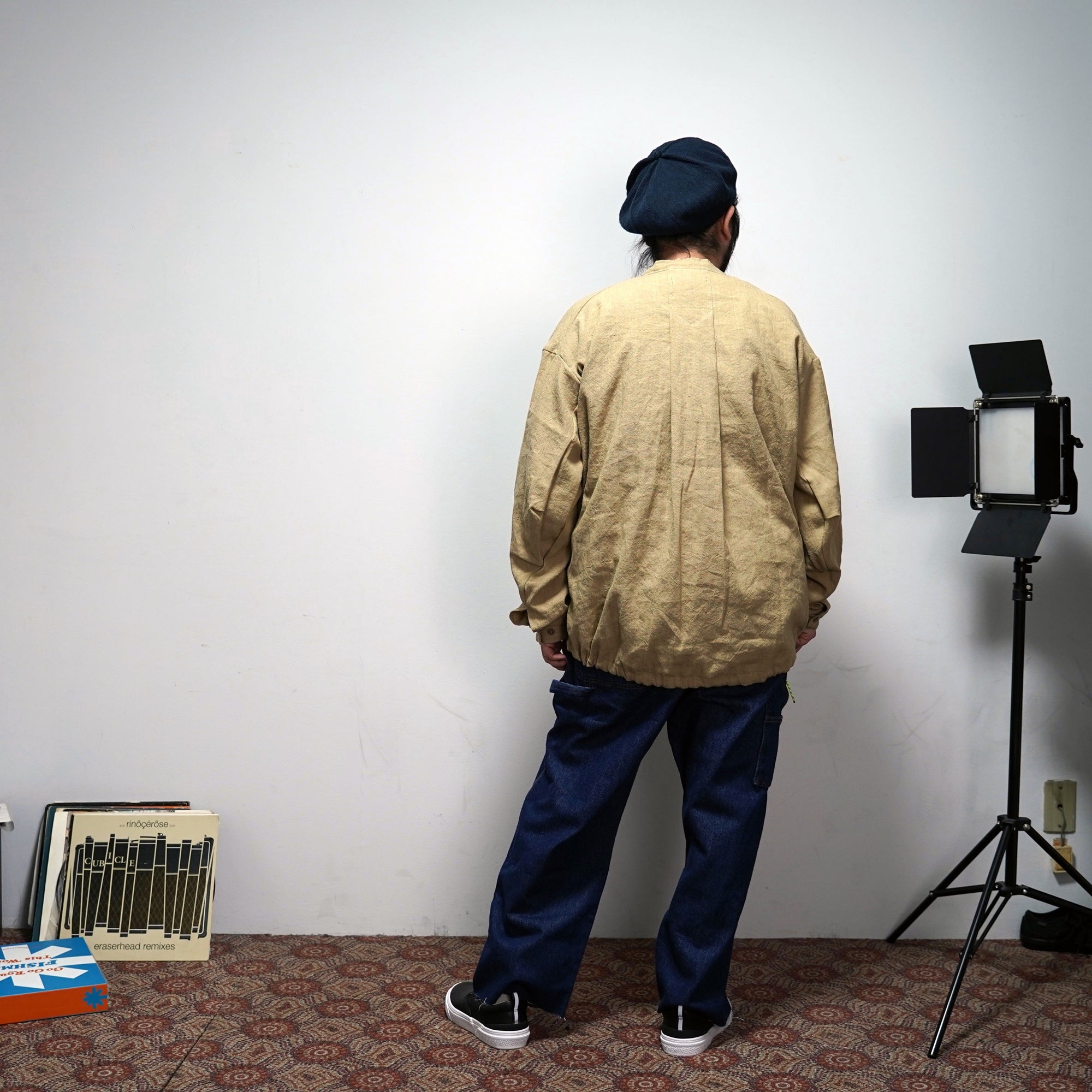 No:M29502 | Name:Military Smock Pullover | Color:230G LINEN KHAKI【MONITALY】-MONITALY-ADDICTION FUKUOKA