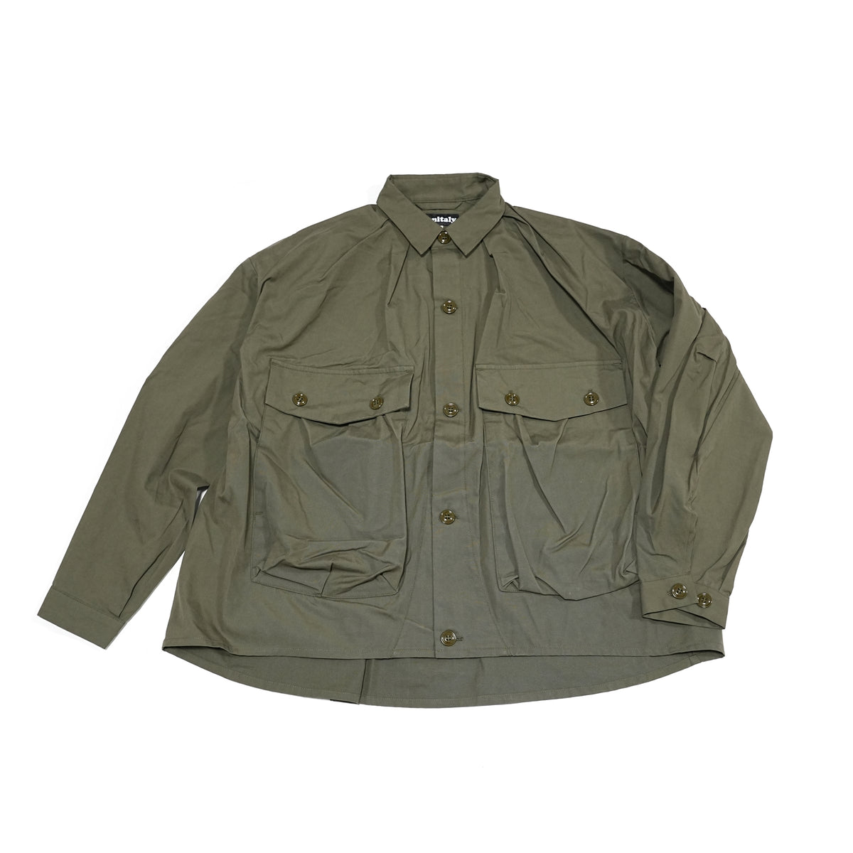 Lazy Travel Jacket – Vancloth Oxford Olive | MONITALY