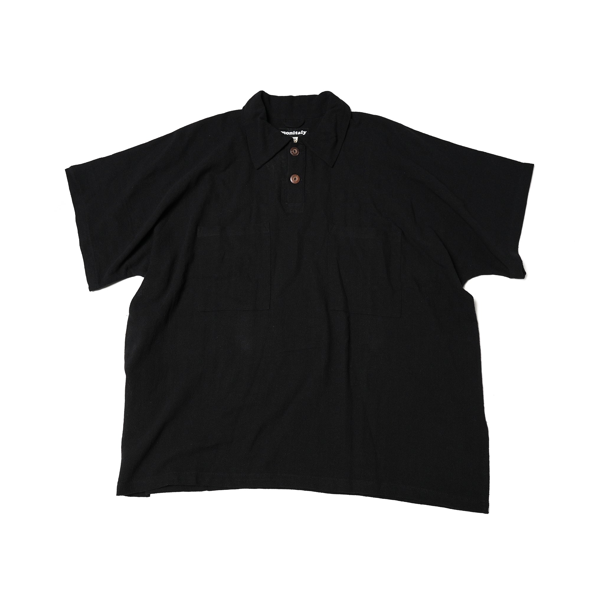 No:M31252-2 | Name:Poloponcho | Color:Tropical Black【MONITALY_モニタリー】