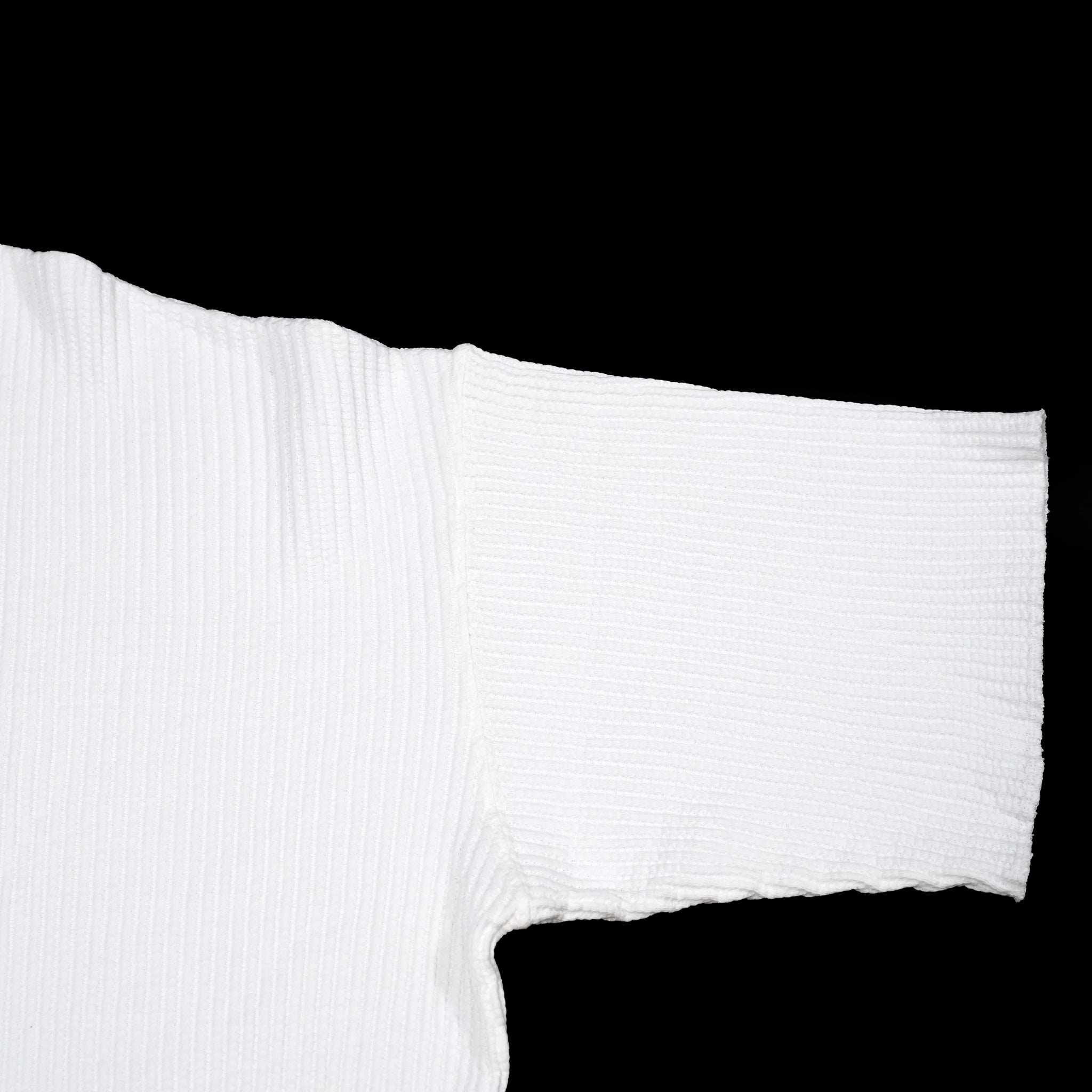No:M31752 | Name:Thermal Cut Off Edges S/S | Color:Cream/Black【MONITALY_モニタリー】【archive】