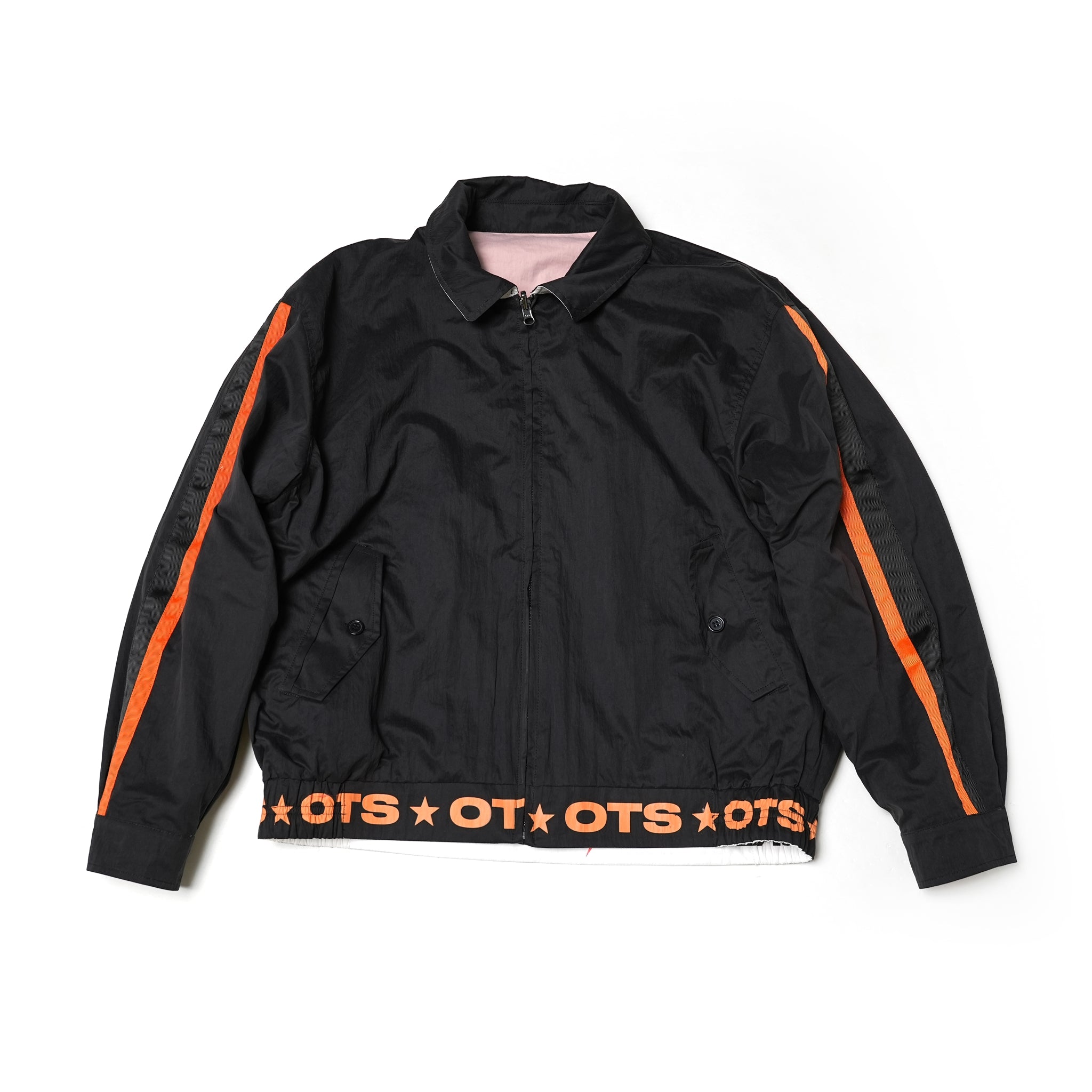 No:24961 | Name:Ots Velocity Reversible Windbreaker Jacket | Color:White Black【ONE TEASPOON_ワンティースプーン】【archive】