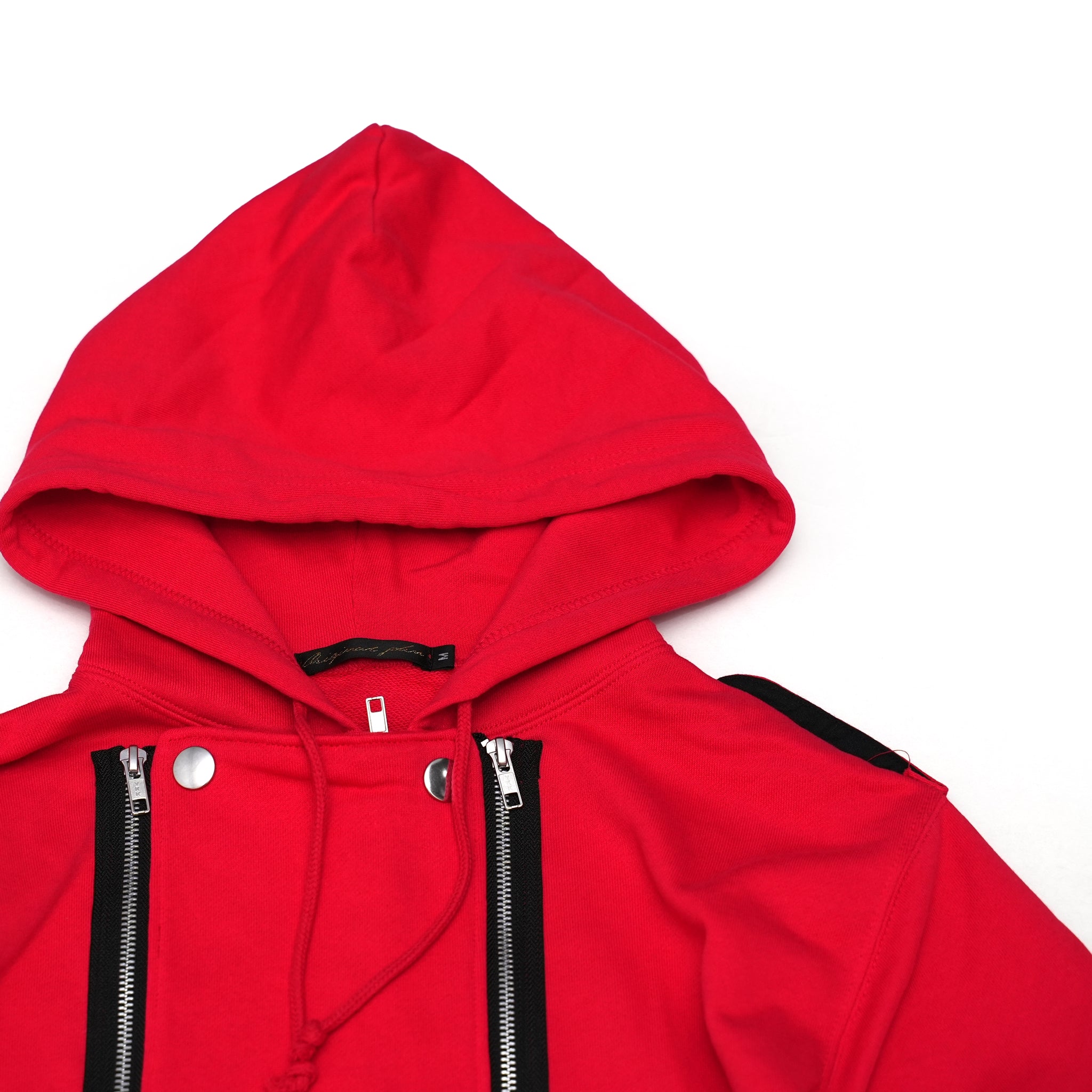 No:CT491 | Name:BOY ZIP HOODIE | Color:Black/Red【ORIGINAL JOHN_