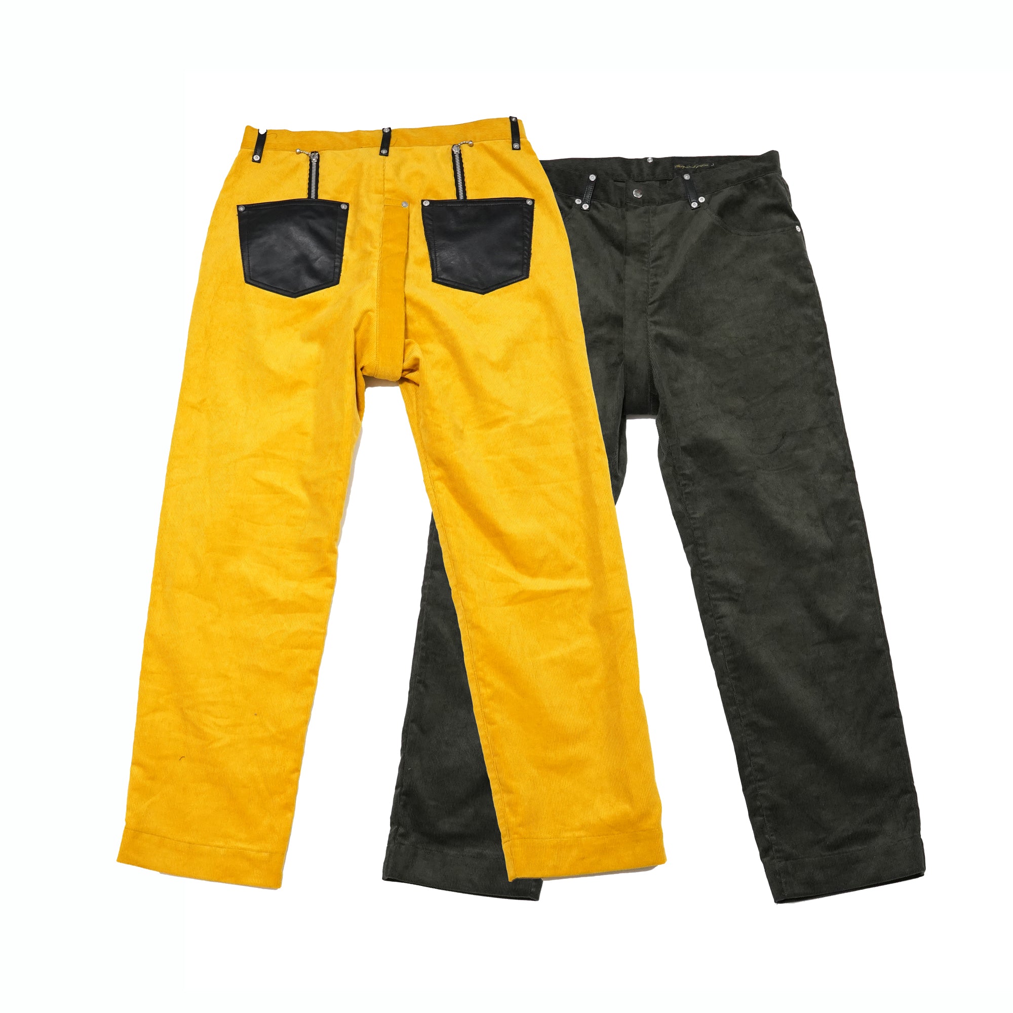 No:PT423 | Name:Relaxing Punky Trousers | Color:Mustard/Deep Green | Size:M/L【ORGINALJOHN】【入荷予定アイテム・入荷連絡可能】-ORIGINAL JOHN-ADDICTION FUKUOKA