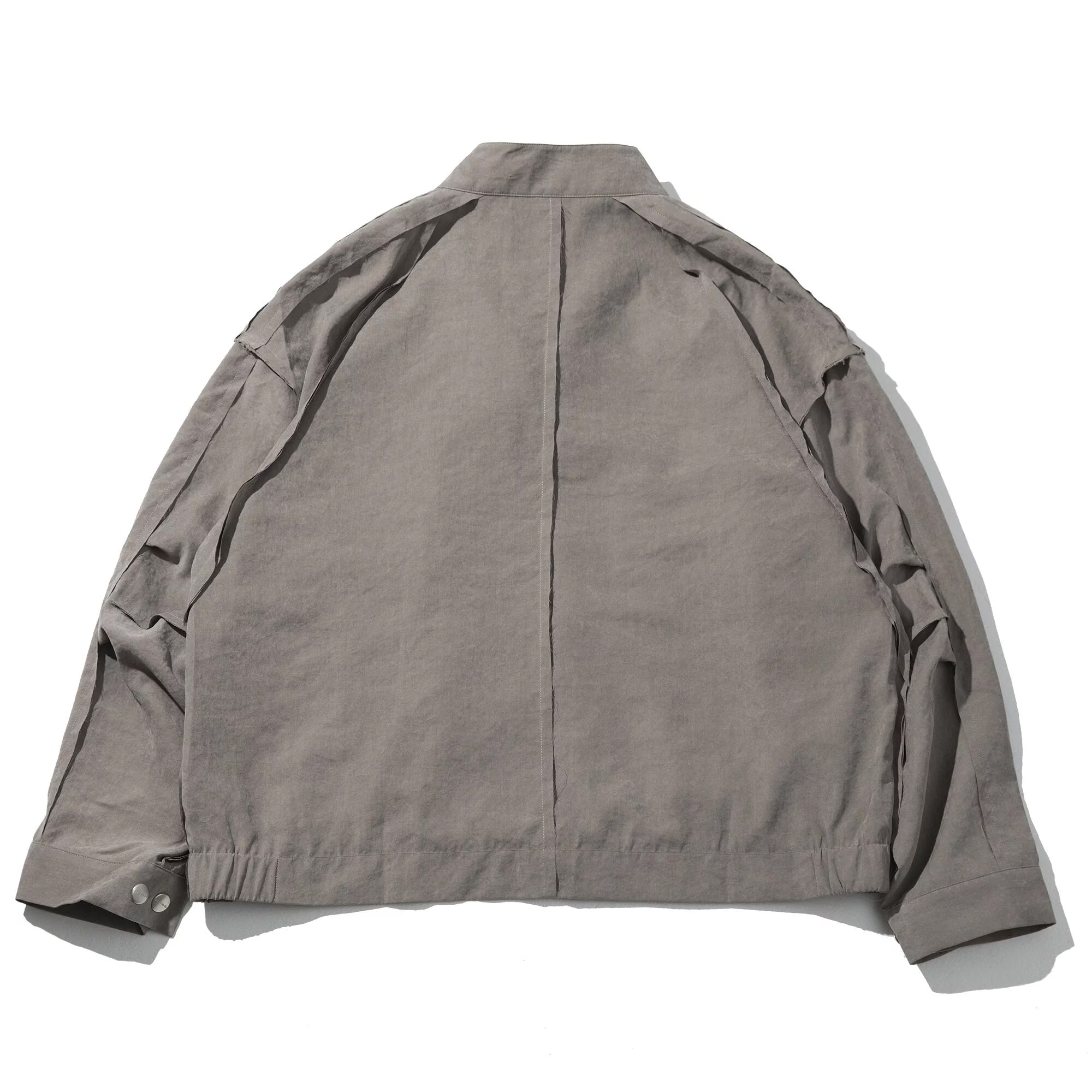 No:PS21J02B | Name:BUTTON JACKET | Color:Stone Washed Blk | Size:1/2【PLATEAU STUDIO_プラトー スタジオ】