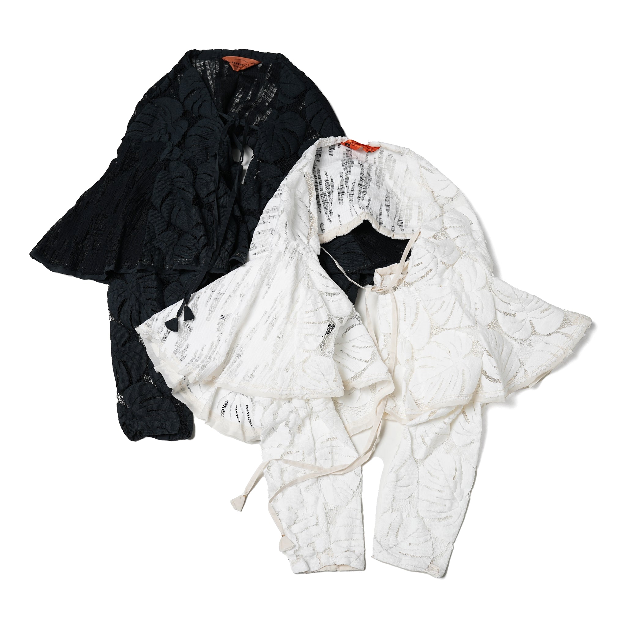ボタニカルレースボレロ – Wht/Blk | REHERSALL