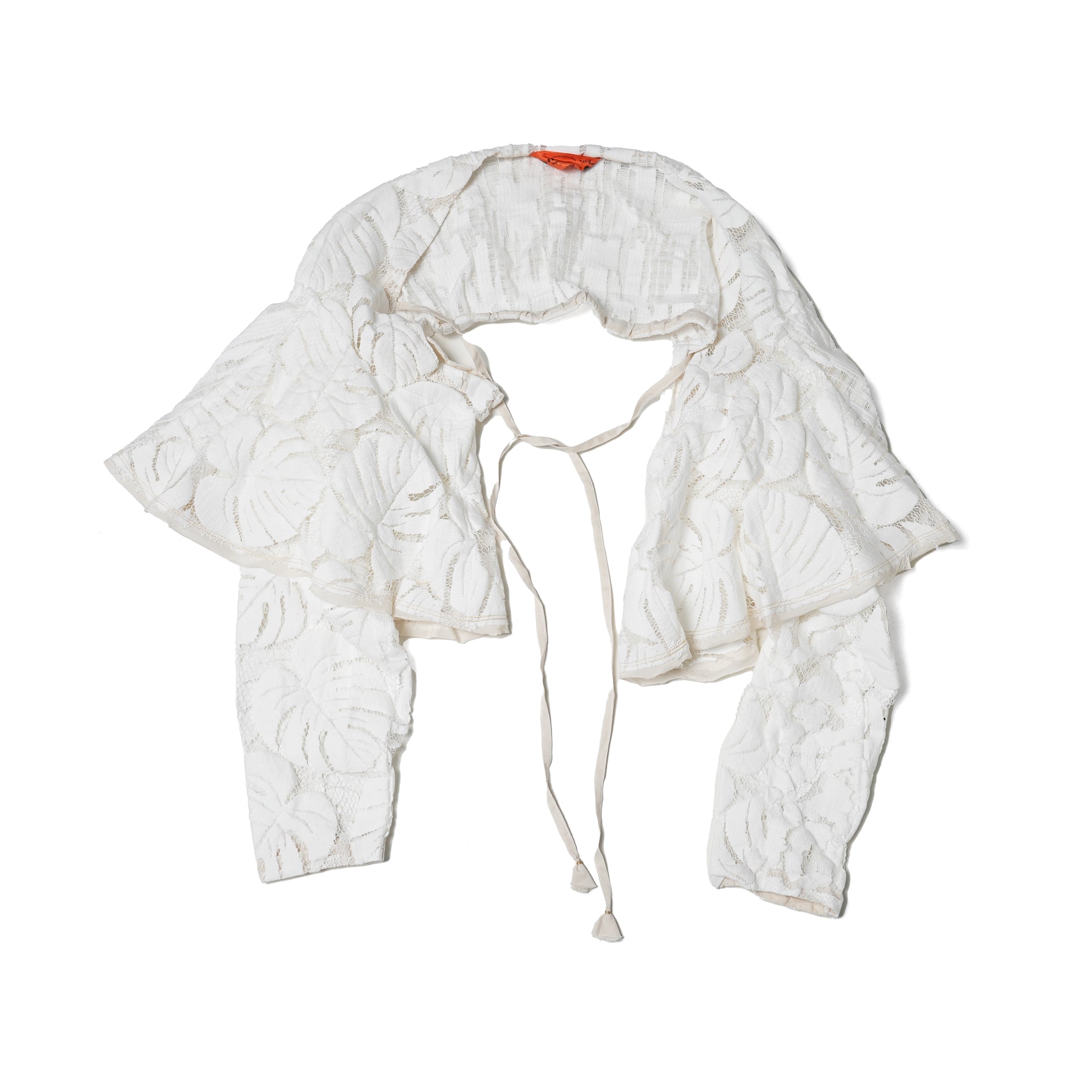 ボタニカルレースボレロ – Wht/Blk | REHERSALL