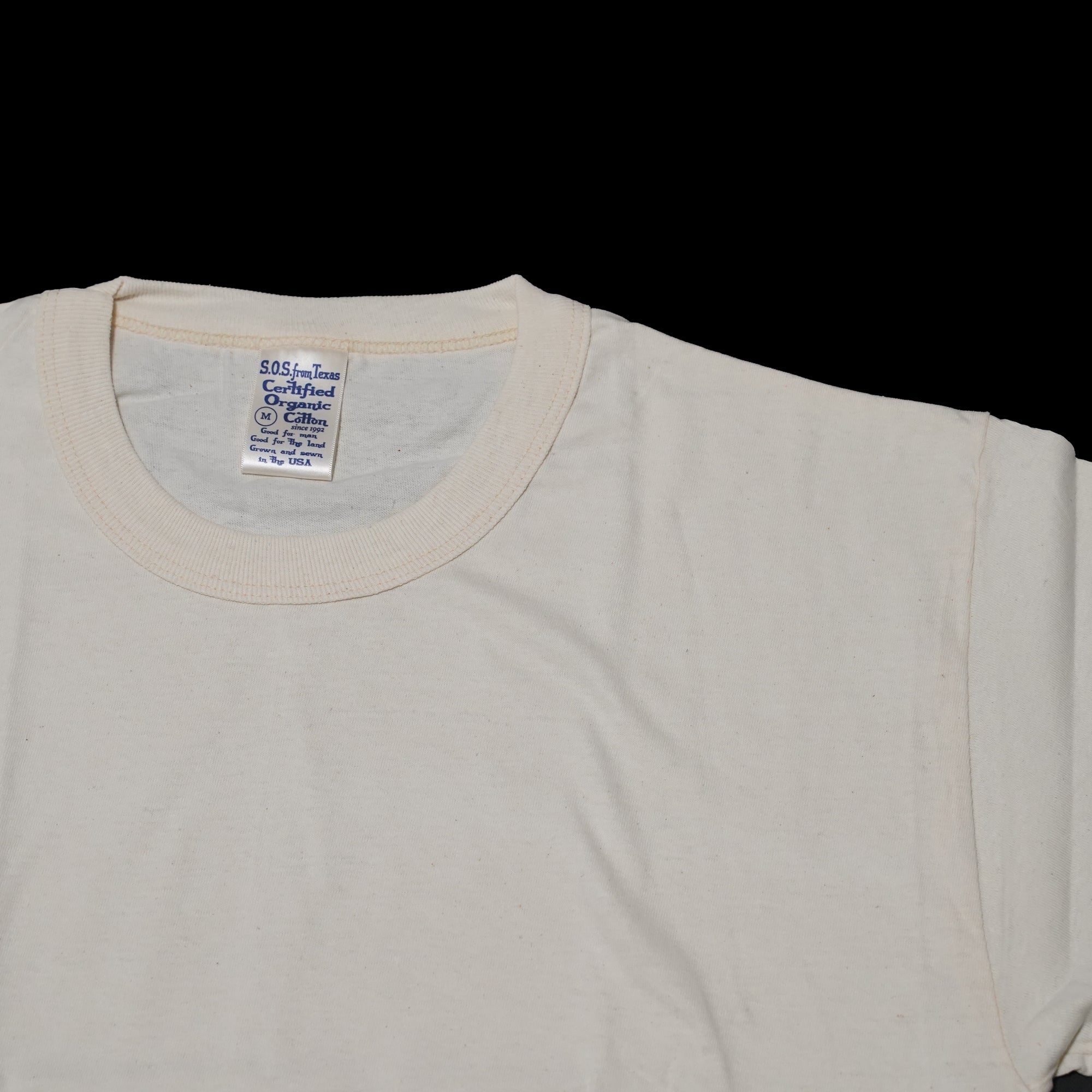 No:ST-1000 | Name: S/S CREW TEE | Color:Natural | Size:M/L 【Save Our Soil】-SAVE OUR SOIL-ADDICTION FUKUOKA