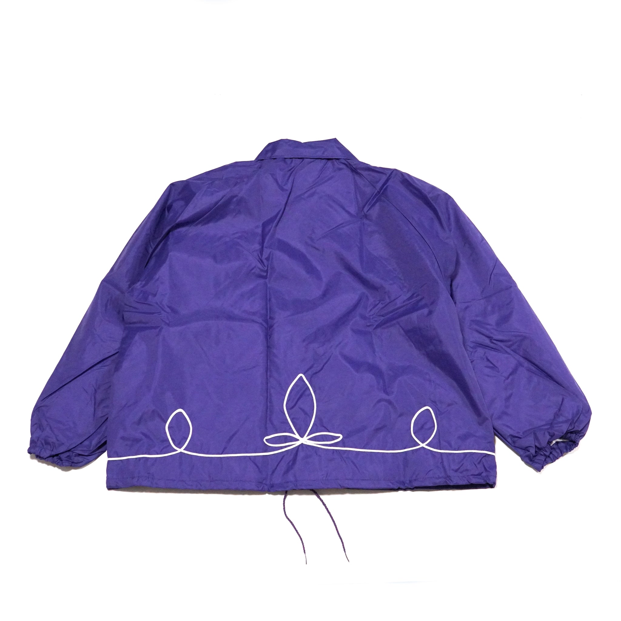 tl23s004 | rope emb coaches jacket | – Brown/Purple | THRIFTY LOOK