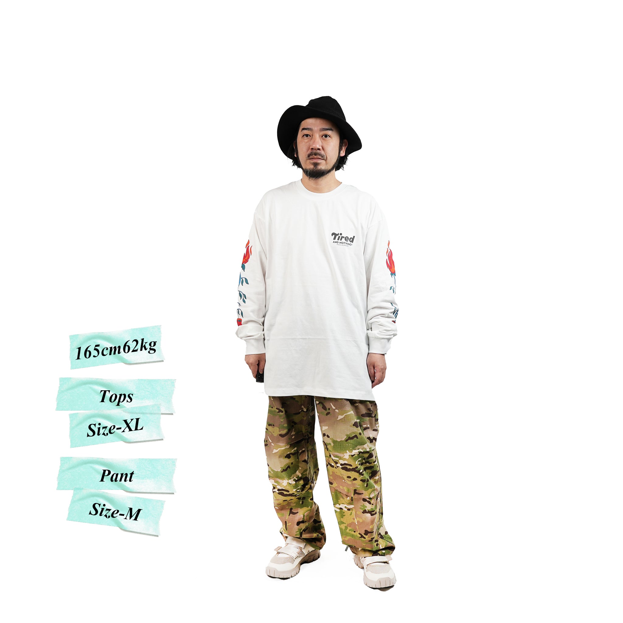 TS00244 | NOTHINGTH LS TEE (ORGANIC) – White | TIRED