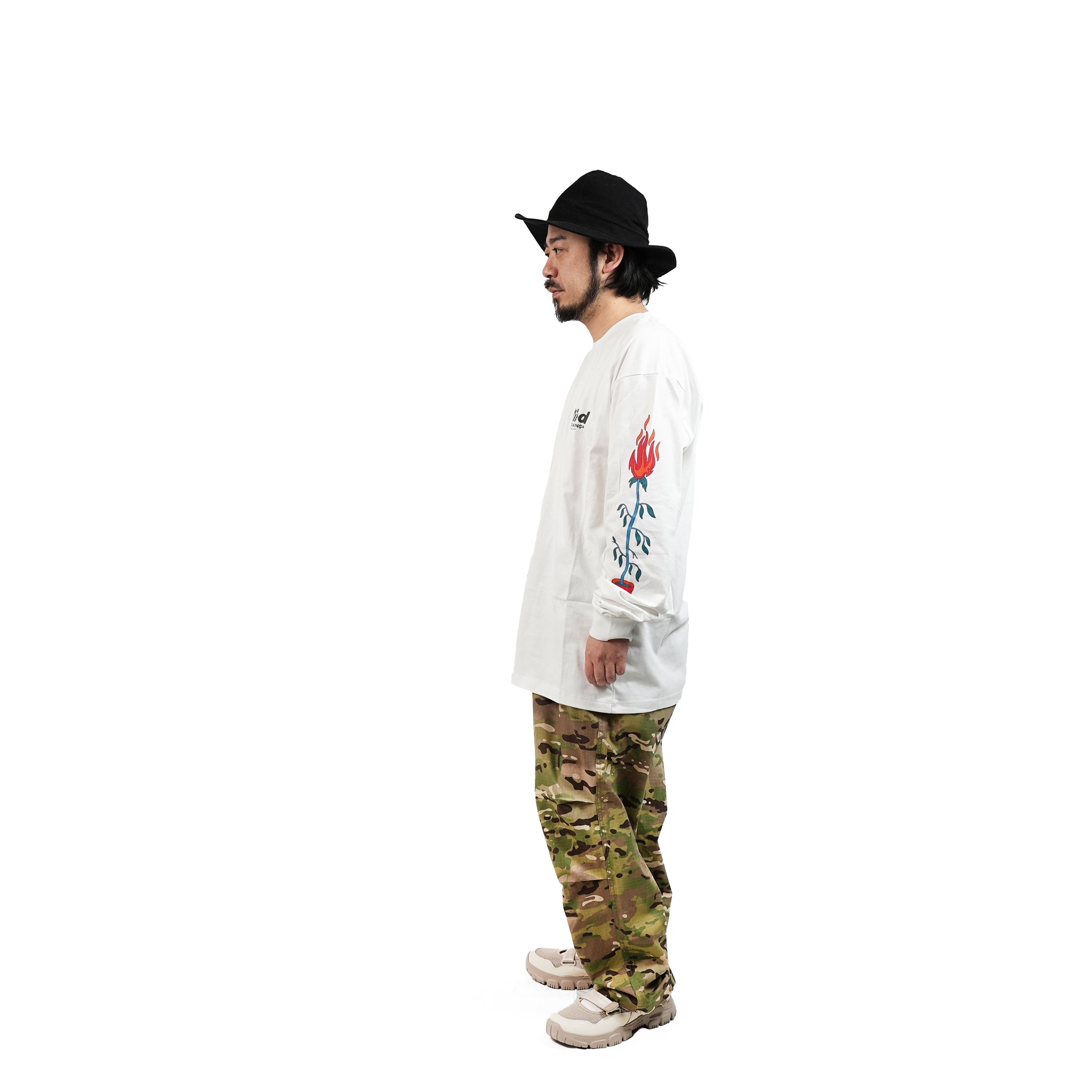TS00244 | NOTHINGTH LS TEE (ORGANIC) – White | TIRED