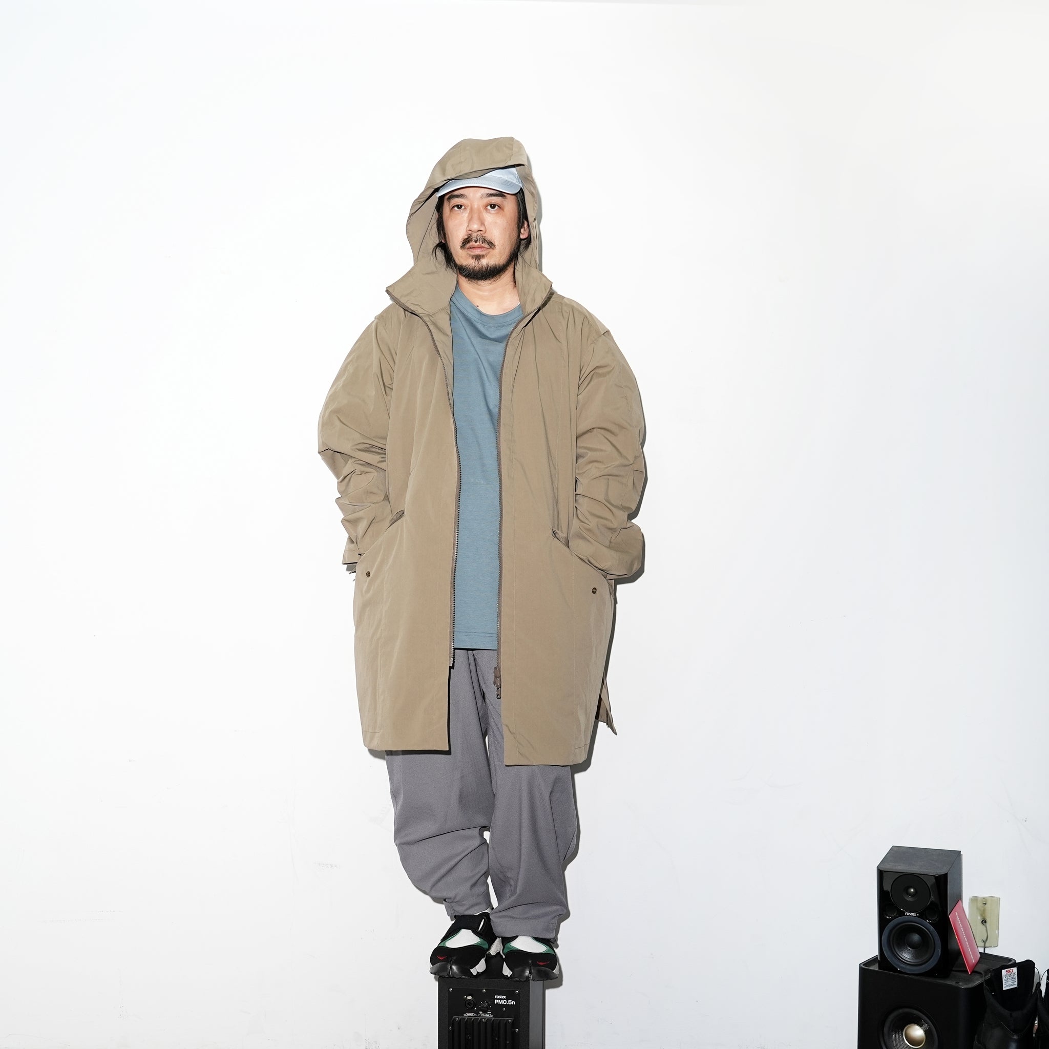 No:UN-002_SS23_b | Name:REVERSIVLE MODS COAT (SOLOTEX) | Color:Coyote【UNTRACE_アントレース】