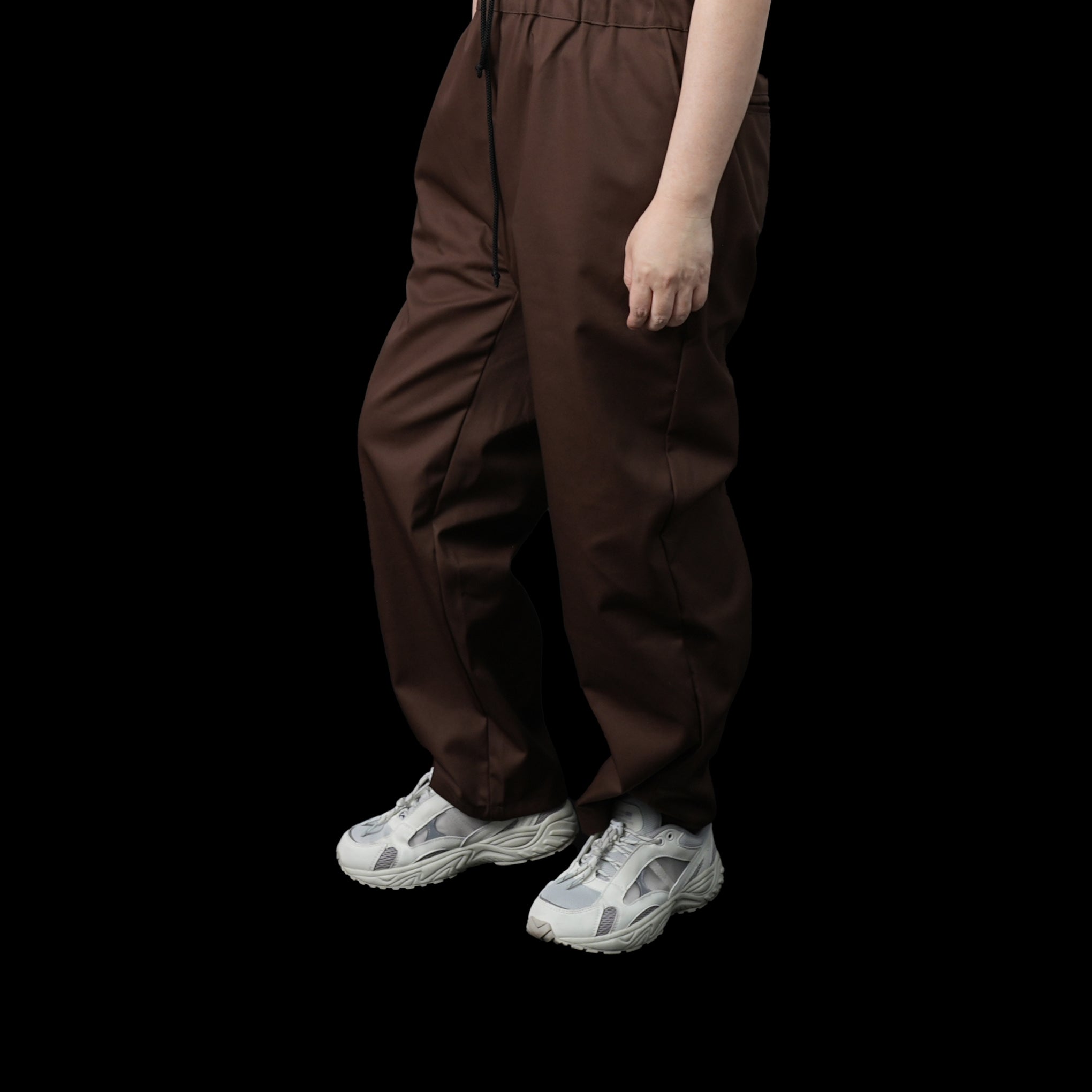 No:VE-23SS-V1 | Name:C.Coulisse Easy Pants | Color:Green/Burgundy/Brow