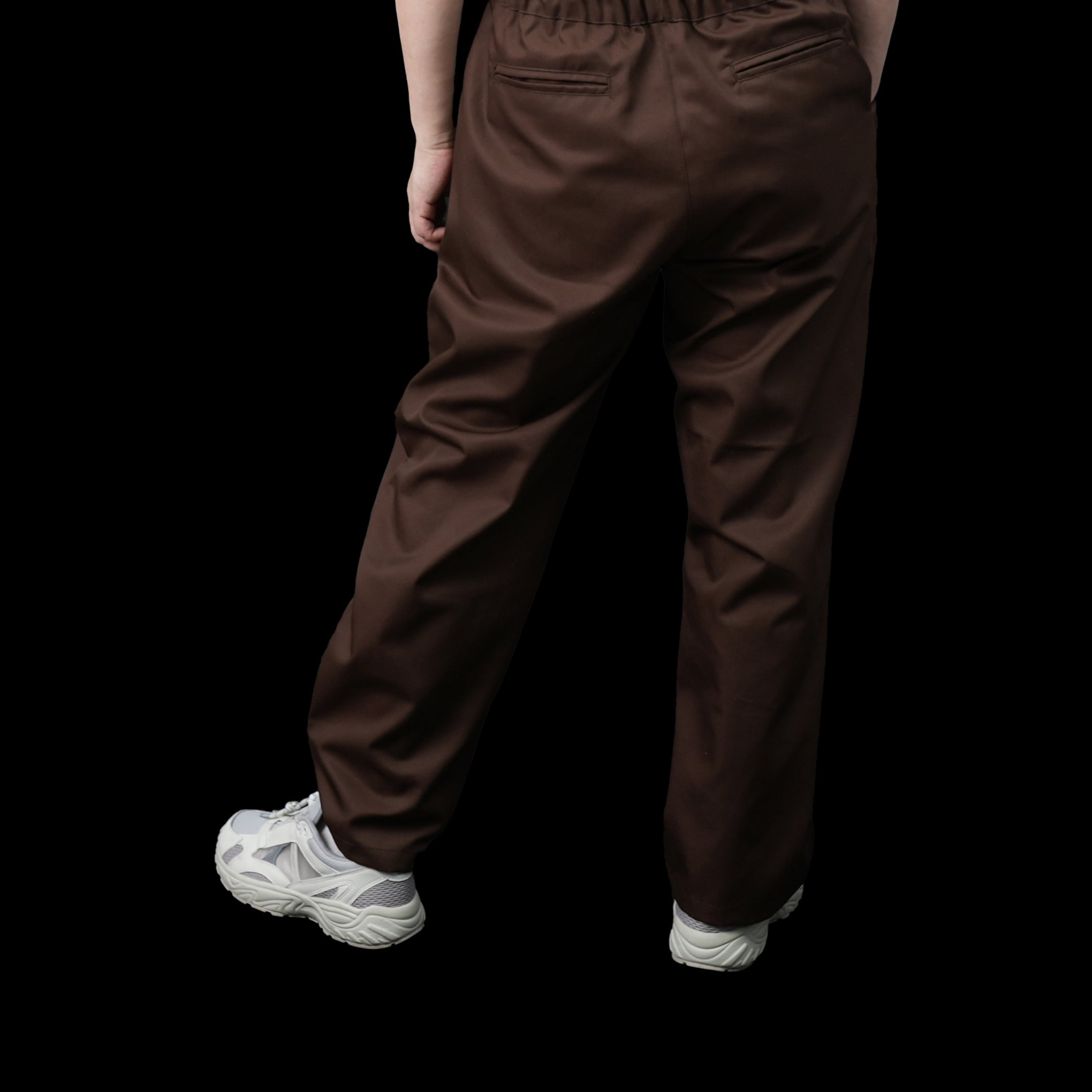 No:VE-23SS-V1 | Name:C.Coulisse Easy Pants | Color:Green/Burgundy/Brow