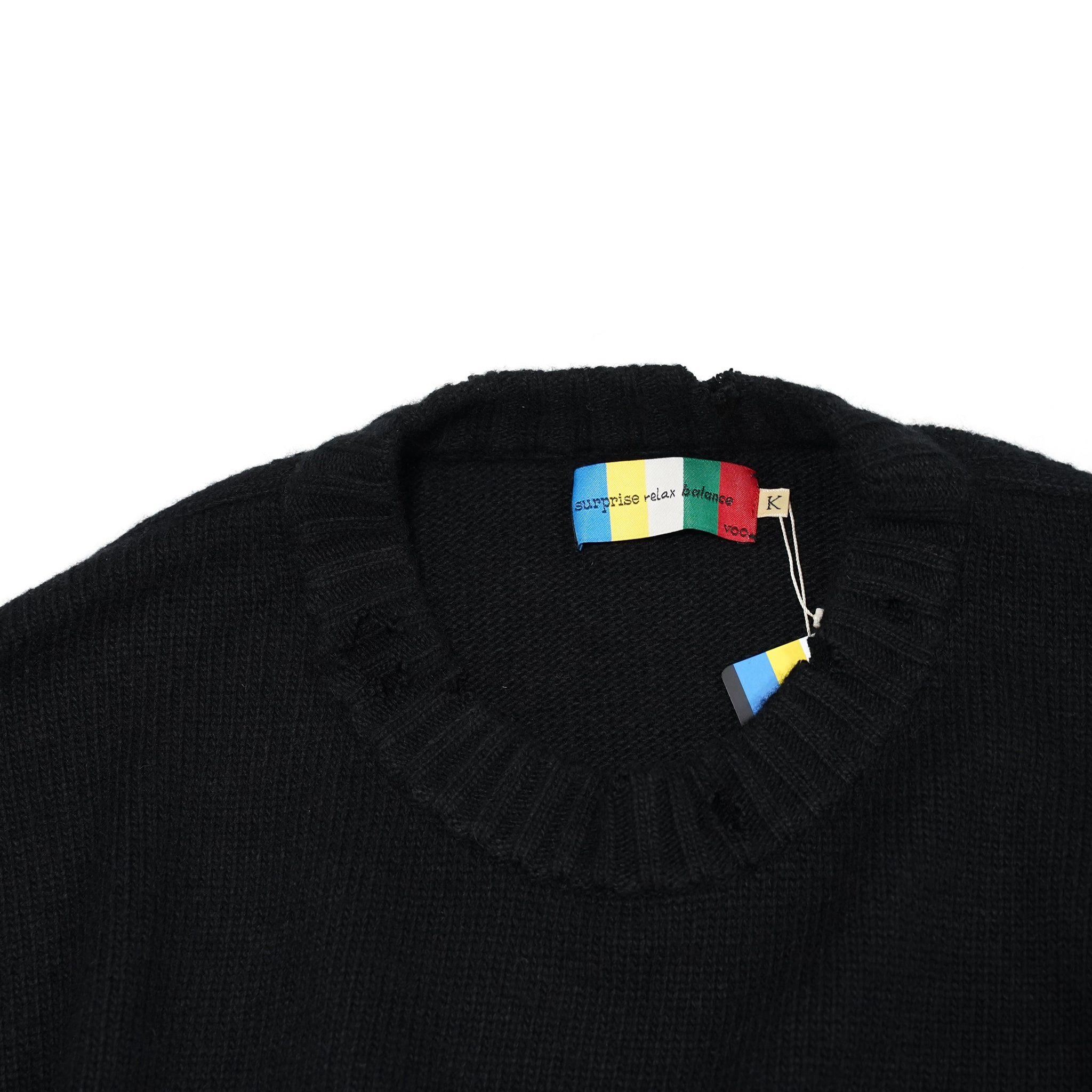 No:VOO-1070 D | Name:Fringe Crew（ダメージ） | Color:Mustard/Green/Black | Size:Queen/King【VOO_ヴォー】【archive】